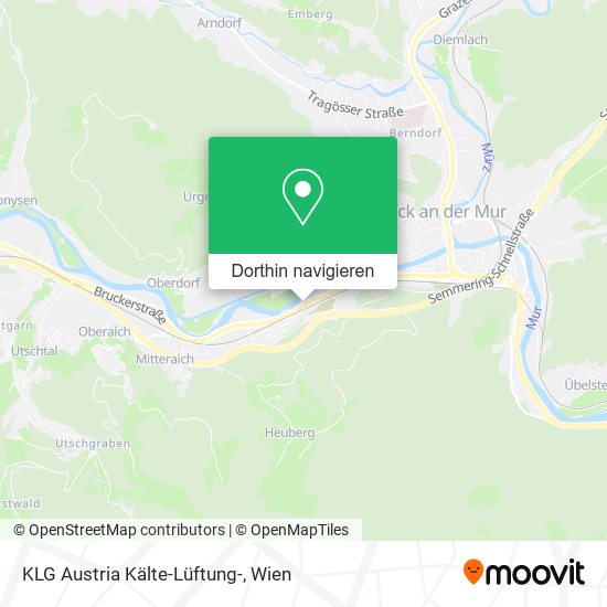 KLG Austria Kälte-Lüftung- Karte