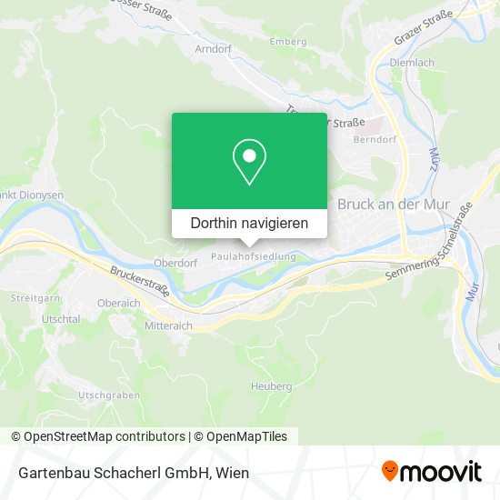 Gartenbau Schacherl GmbH Karte