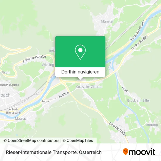 Rieser-Internationale Transporte Karte