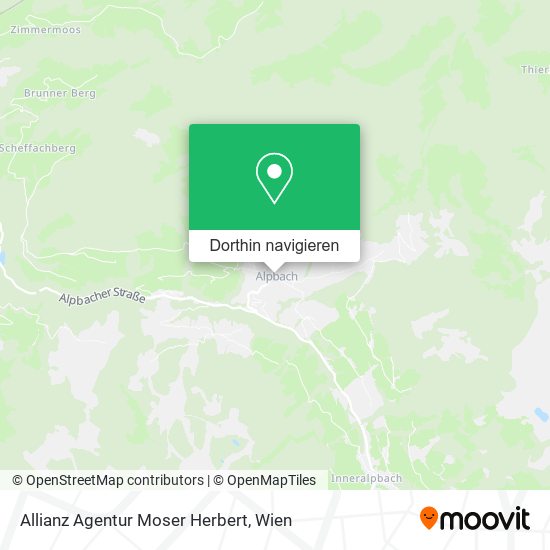 Allianz Agentur Moser Herbert Karte