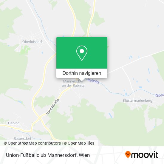 Union-Fußballclub Mannersdorf Karte