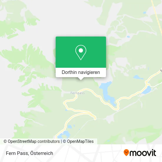Fern Pass Karte