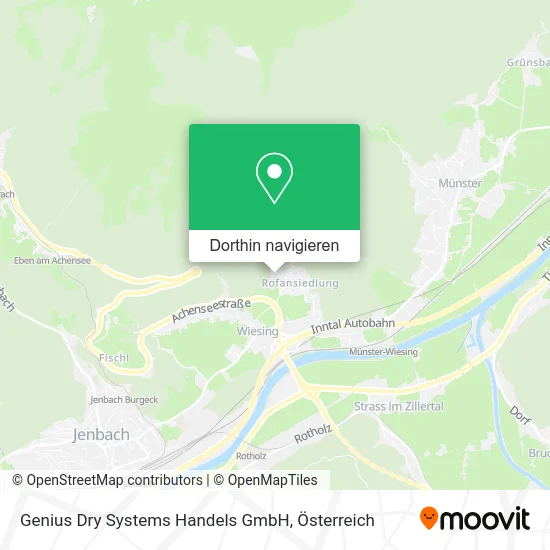 Genius Dry Systems Handels GmbH Karte
