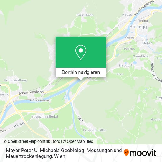 Mayer Peter U. Michaela Geobiolog. Messungen und Mauertrockenlegung Karte