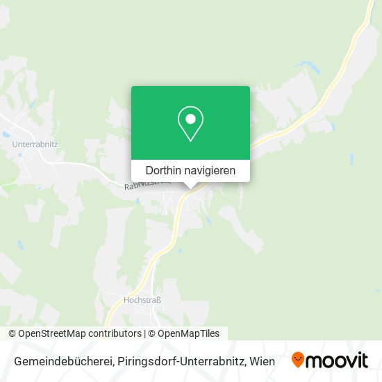Gemeindebücherei, Piringsdorf-Unterrabnitz Karte