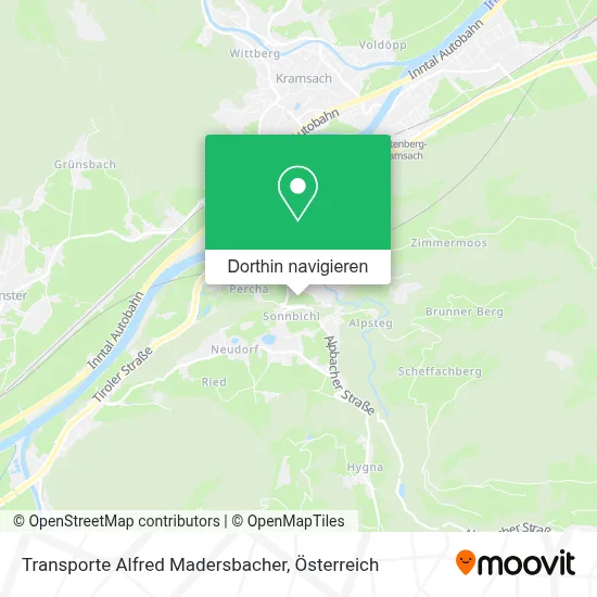 Transporte Alfred Madersbacher Karte