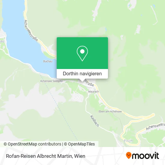 Rofan-Reisen Albrecht Martin Karte