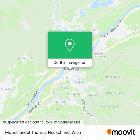 Möbelhandel Thomas Neuschmid Karte