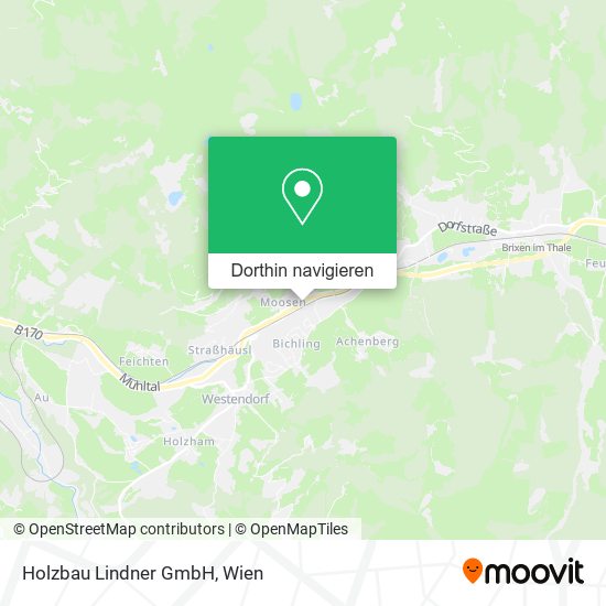 Holzbau Lindner GmbH Karte
