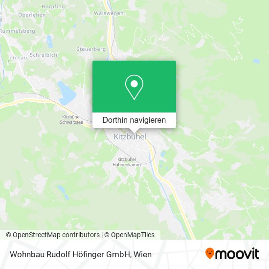 Wohnbau Rudolf Höfinger GmbH Karte