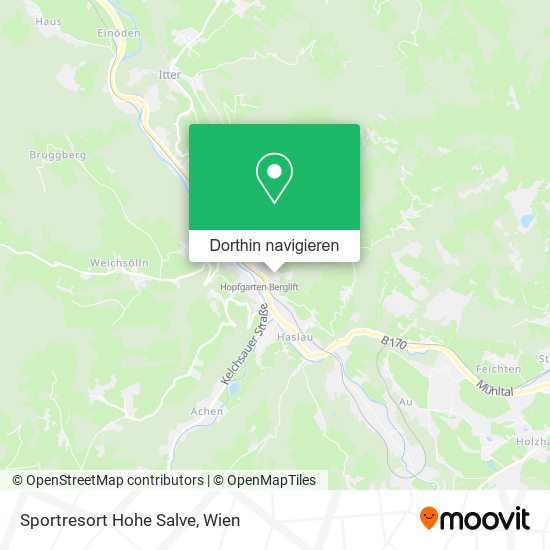 Sportresort Hohe Salve Karte