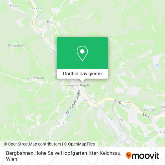 Bergbahnen Hohe Salve Hopfgarten-Itter-Kelchsau Karte