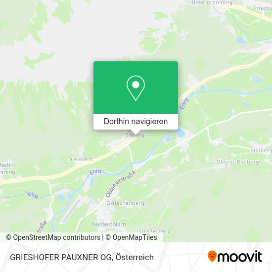 GRIESHOFER PAUXNER OG Karte