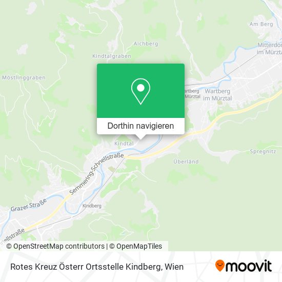 Rotes Kreuz Österr Ortsstelle Kindberg Karte