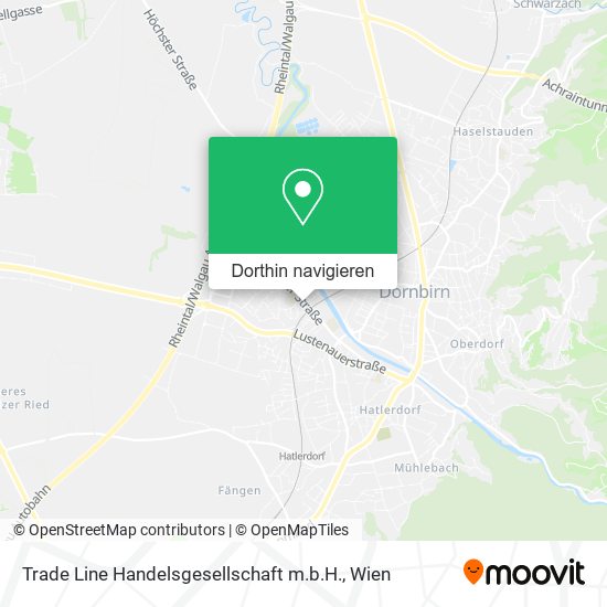 Trade Line Handelsgesellschaft m.b.H. Karte