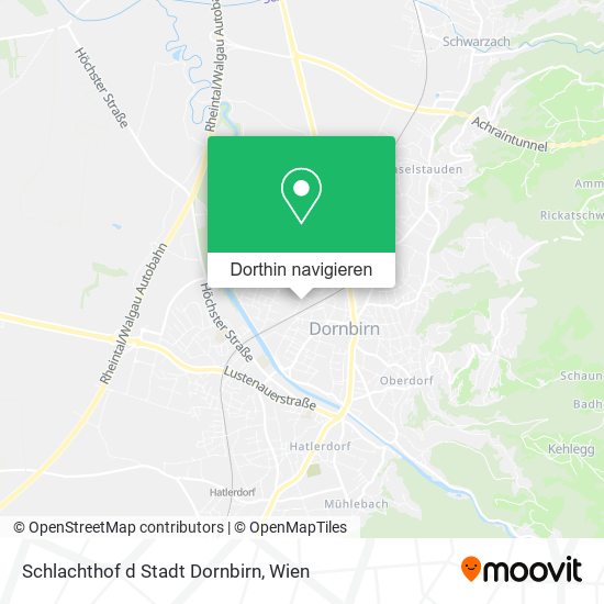 Schlachthof d Stadt Dornbirn Karte