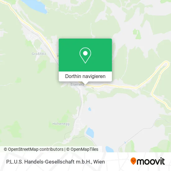 P.L.U.S. Handels-Gesellschaft m.b.H. Karte