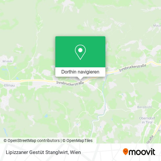 Lipizzaner Gestüt Stanglwirt Karte
