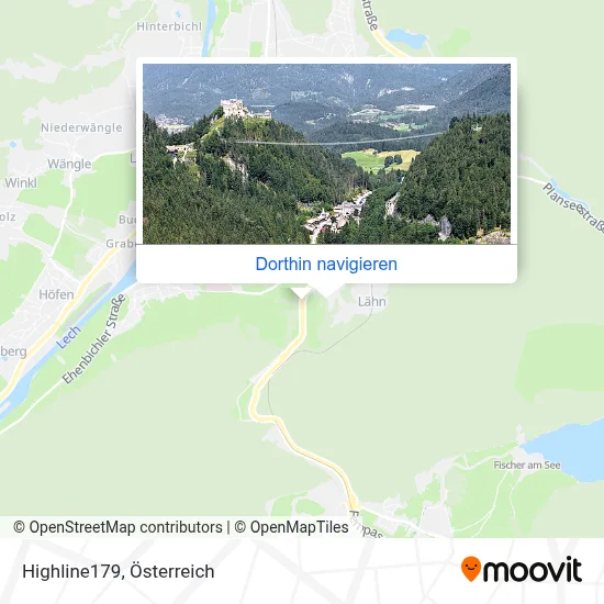 Highline179 Karte