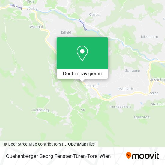 Quehenberger Georg Fenster-Türen-Tore Karte