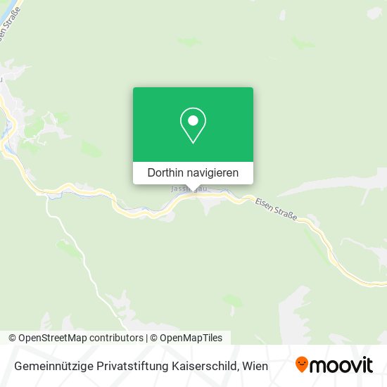 Gemeinnützige Privatstiftung Kaiserschild Karte