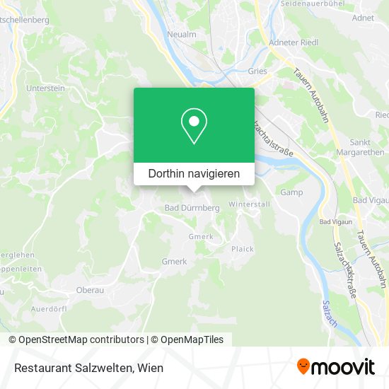 Restaurant Salzwelten Karte