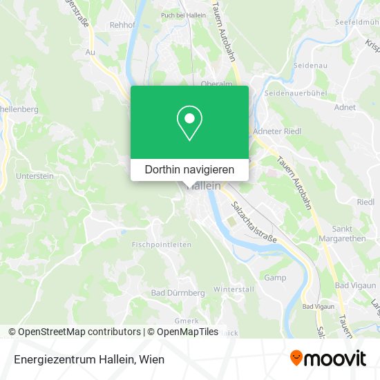 Energiezentrum Hallein Karte