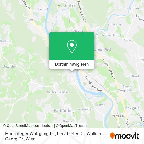 Hochsteger Wolfgang Dr., Perz Dieter Dr., Wallner Georg Dr. Karte