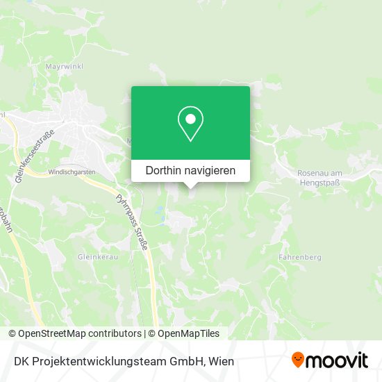 DK Projektentwicklungsteam GmbH Karte