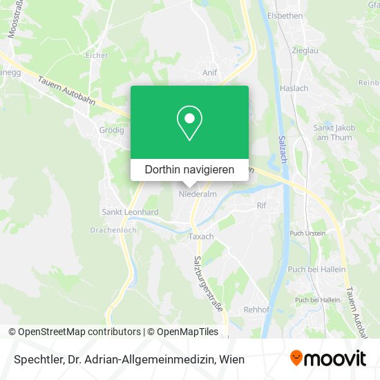 Spechtler, Dr. Adrian-Allgemeinmedizin Karte