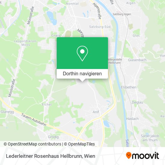 Lederleitner Rosenhaus Hellbrunn Karte