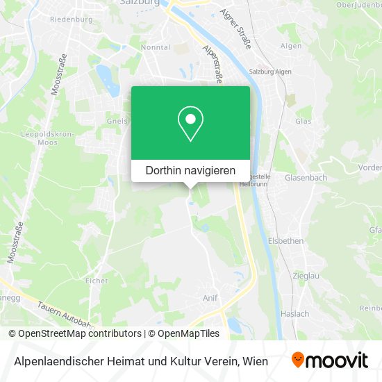 Alpenlaendischer Heimat und Kultur Verein Karte