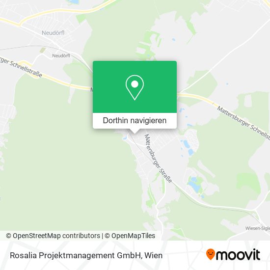 Rosalia Projektmanagement GmbH Karte