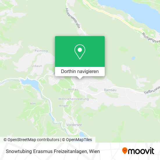 Snowtubing Erasmus Freizeitanlagen Karte