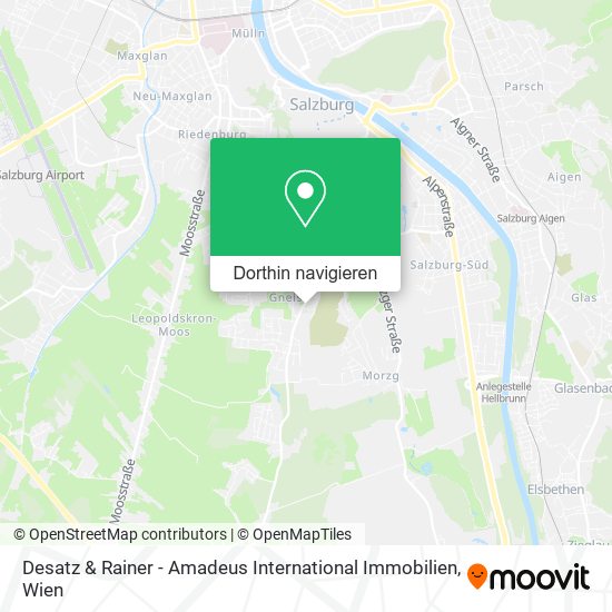 Desatz & Rainer - Amadeus International Immobilien Karte