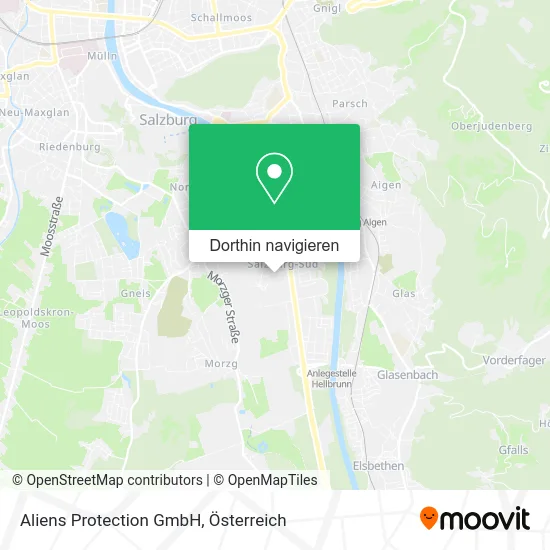 Aliens Protection GmbH Karte