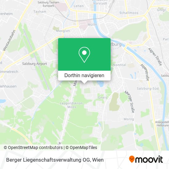 Berger Liegenschaftsverwaltung OG Karte