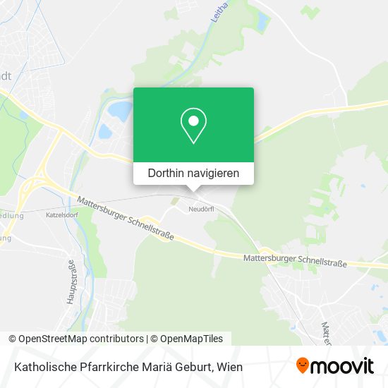 Katholische Pfarrkirche Mariä Geburt Karte