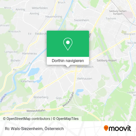 Rc Wals-Siezenheim Karte