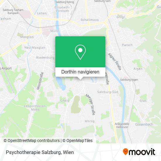 Psychotherapie Salzburg Karte