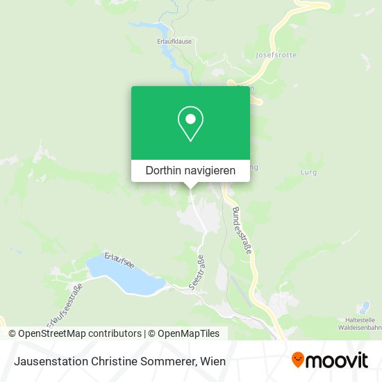 Jausenstation Christine Sommerer Karte