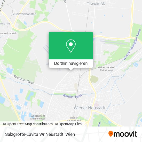Salzgrotte-Lavita Wr.Neustadt Karte