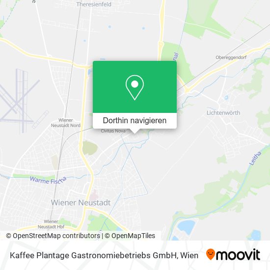Kaffee Plantage Gastronomiebetriebs GmbH Karte
