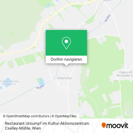 Restaurant Ursumpf im Kultur-Aktionszentrum Cselley-Mühle Karte