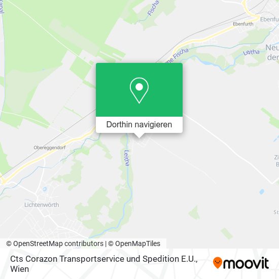 Cts Corazon Transportservice und Spedition E.U. Karte