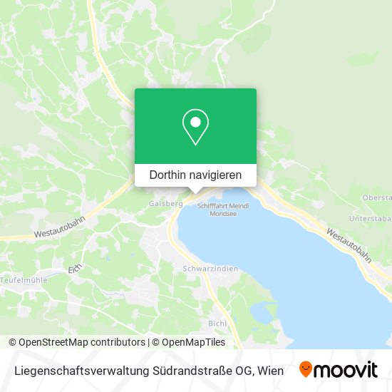 Liegenschaftsverwaltung Südrandstraße OG Karte