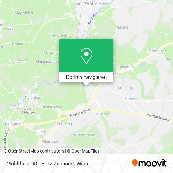 Mühlthau, DDr. Fritz-Zahnarzt Karte