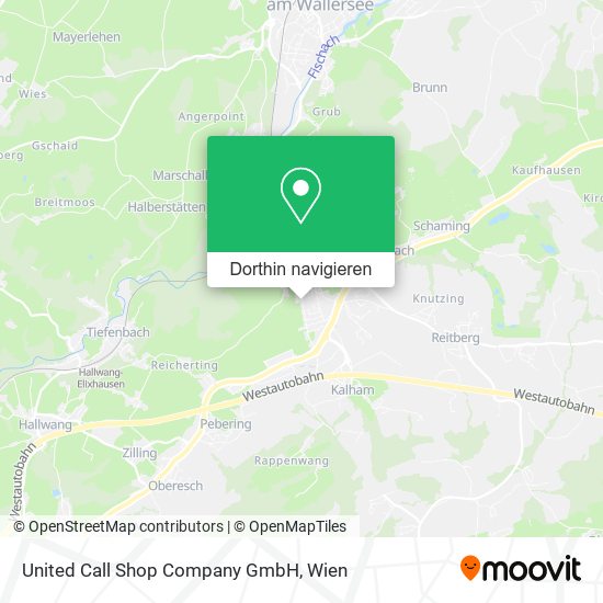 United Call Shop Company GmbH Karte