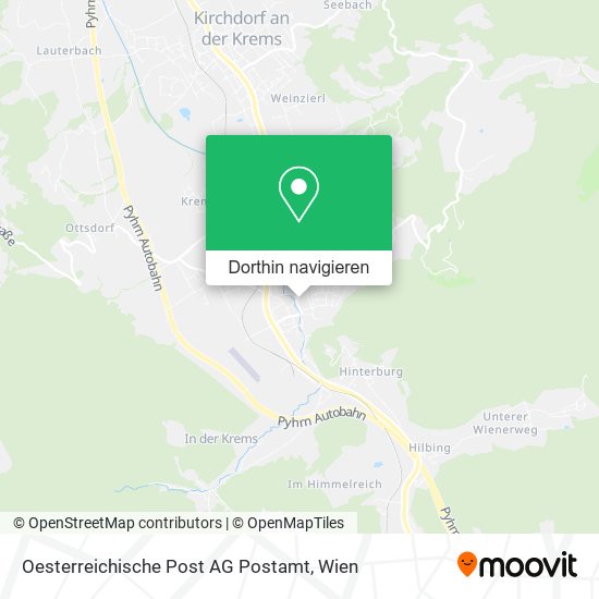 Oesterreichische Post AG Postamt Karte