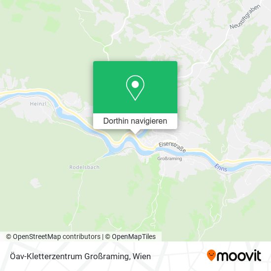 Öav-Kletterzentrum Großraming Karte